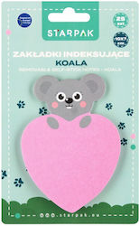 Koala Sticky Memo Pads 10x7cm 25 Pieces