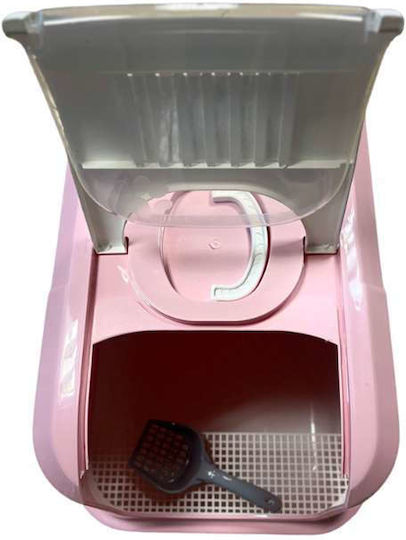 Cat Toilet Closed with Filter White L52 x W37 x H38.5cm
