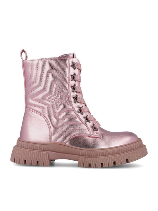 Garvalin Kids Boots with Zipper Pink