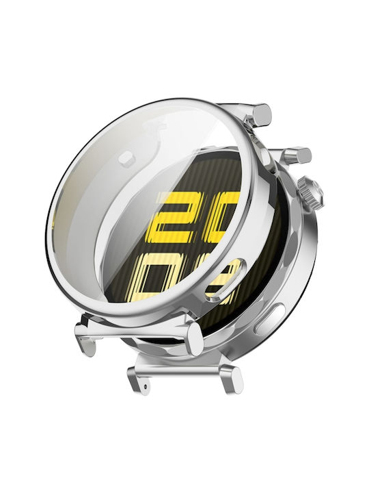 Watch Protection Silicone Case in Silver color for Huawei Watch GT5 41mm