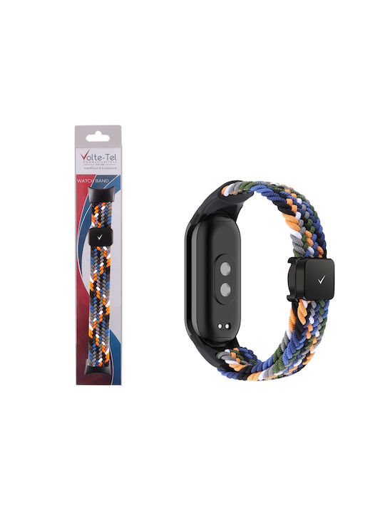 Volte-Tel Λουράκι Δερμάτινο Πολύχρωμο (Xiaomi Smart Band 8, Xiaomi Smart Band 9)