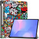 Husă Tabletă Samsung Galaxy Tab S10 FE Plus Skyddar Innovation Suport Multi-unghi Funcție Sleep Wake Foldpro Urban Vibe Set Autocolant