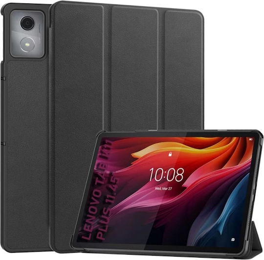 Tablet Hülle Lenovo Tab K11 Plus Schutz Innovation Mehrwinkel-Stand Schlaf Wake Funktion Faltaufkleber Schwarz