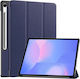 Husă Tabletă Samsung Galaxy Tab S10 FE Plus Skyddar Innovation Stand Multi-unghi Funcție Sleep Wake Foldpro Albastru Set Autocolant