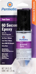 Permatex AMT60-023 Εποξική Κόλλα Μετάλλων Ασημί 25ml Permatex AMT60-023 Εποξική Κόλλα Μετάλλων Ασημί 25ml
