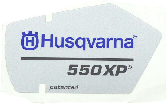Autocolant Sistem Pornire Original Husqvarna 550xp