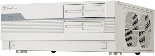 Silverstone SST-FLP01W Home Theater Κουτί Υπολογιστή Λευκό