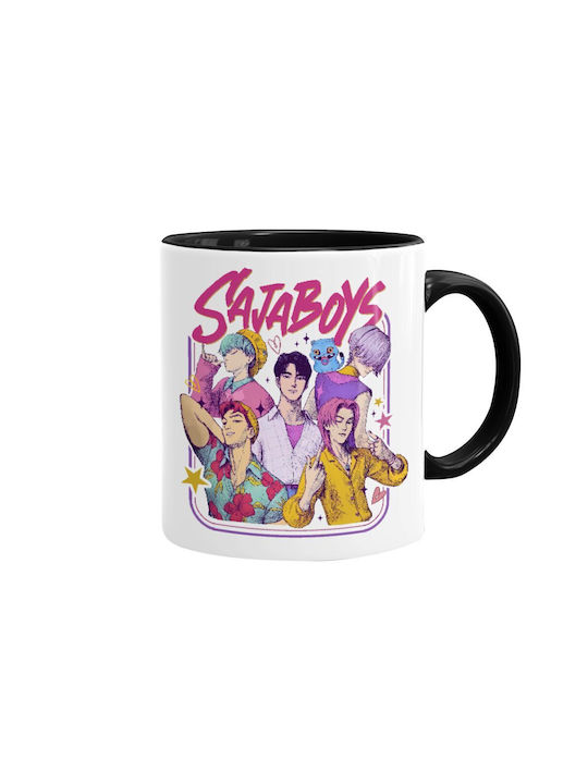 Koupakoupa Huntrix Saja Boys Mug Ceramic Black ...