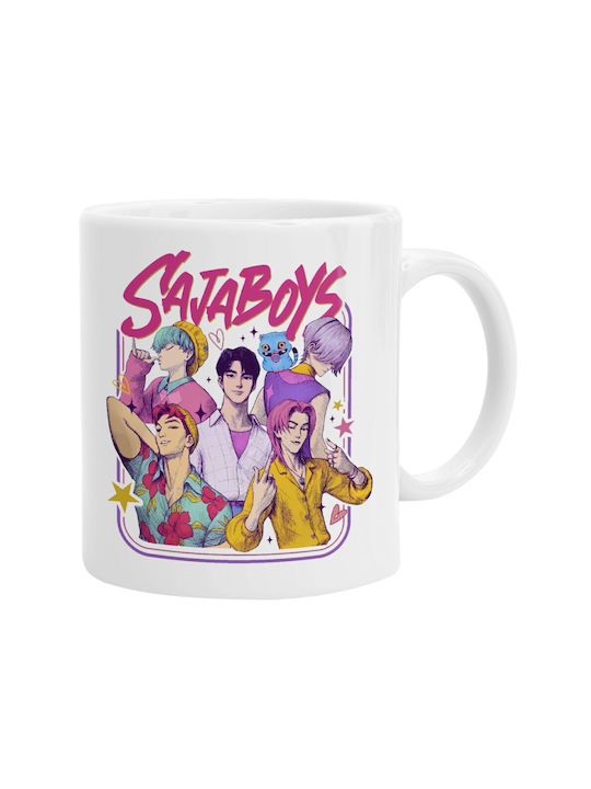 Koupakoupa Huntrix Saja Boys Mug Ceramic White ...