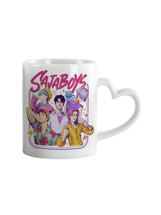 Koupakoupa Huntrix Saja Boys Mug Ceramic White ...