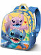 Karactermania Stitch Schulranzen Rucksack Blau 31 x 15 x 39cm