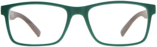 Frog Optical Γυαλιά Πρεσβυωπίας +2.50 σε Πράσινο χρώμα