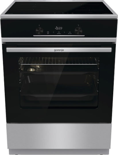 Gorenje Κουζίνα 70lt με Επαγωγικές Εστίες Π60εκ. Inox