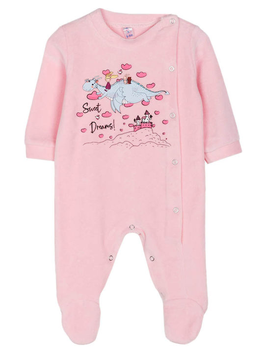 Dreams by Joyce Baby Bodysuit Long-Sleeved Velv...