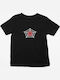 Kinder-T-Shirt Black