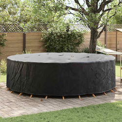 vidaXL Waterproof Dining Table Cover Black 320x...