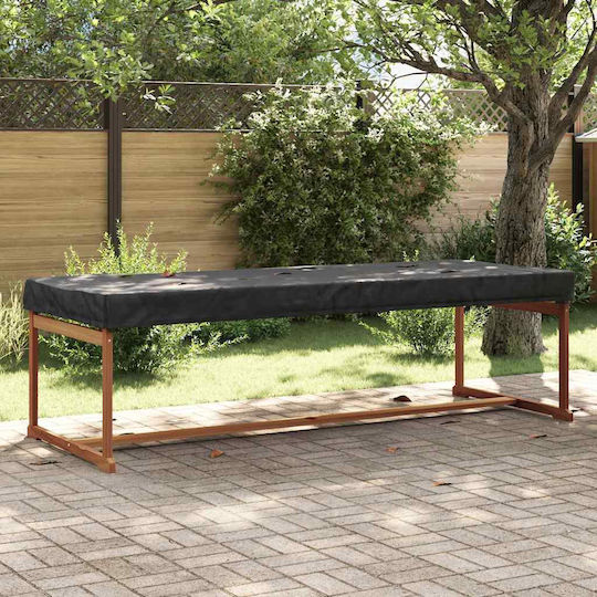 vidaXL Waterproof Dining Table Cover Black 242x102x15cm