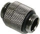 Bitspower Adapter Straight G1/4 Inch Male To G1/4 Inch Male Rotatable Glossy Black