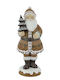 Decorative Figure Santa Claus Gingerbread Polyresin 31cm 306.001.0801.31