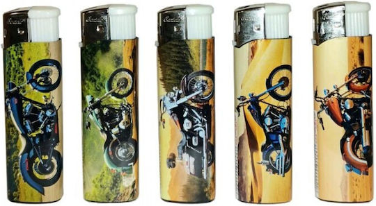 Запалка Gentelo Motorcycles Електронна 8см Голяма 662-2431 Случаен Избор