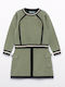 Kids' Set with Skirt Winter 2pcs Green Open