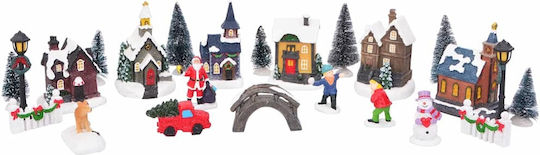 Vidaxl Weihnachtsaccessoires Tisch Bunt 6.5 X 9.1 cm