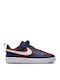 Court Borough Παιδικά Sneakers με Σκρατς Μπορντό