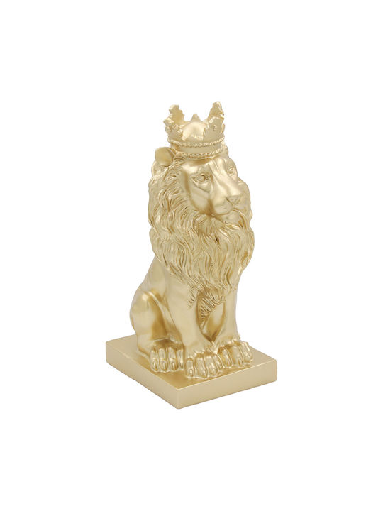 Keskor Dekorativ Löwe aus Polyresin 11.5x17x28c...