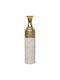 Keskor Decorative Vase White 14.5x14.5x66cm