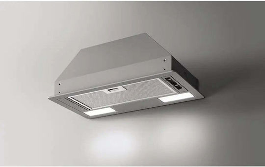 TurboAir Lei Gr/a/52 Απορροφητήρας Καμινάδα 49.3cm Inox με Wi-Fi