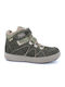 Suede Kids Boots Khaki
