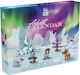 Plus Plus Plus-plus Construction Set Advent Calendar Santa Claus Northern Lights