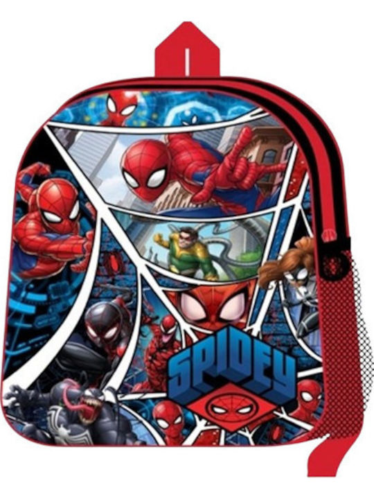 Disney Spider Man Σχολική Τσάντα Πλάτης Κόκκινη