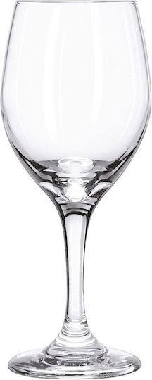 ONIS Glass for White and Red Wine made of Glass Goblet 340ml