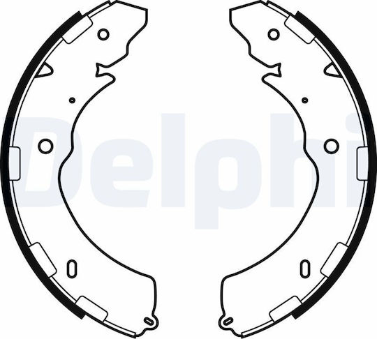 Rear Brake Shoe Set Mitsubishi L200 Gf0833-4872