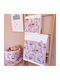 Karfitsomenos Gatos Set of baby towels 2pcs Owl Forest Print