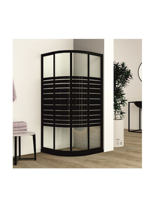 Inter Ceramic Cabin for Shower with Sliding Door 95x105cm