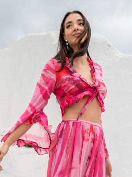 Melika Concept Μπλούζα Lilian Ruffle
