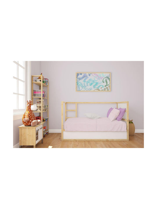 Dimcol με Λάστιχο Bebe Solid Dark Magenta 70x140εκ.
