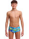 Funky Trunks Kids Swimwear Swim Briefs Blue