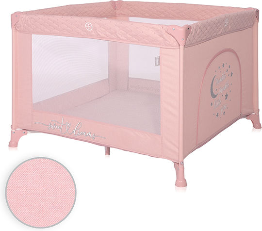 Lorelli Sunny Park mit Matratze Rosa 100x100cm