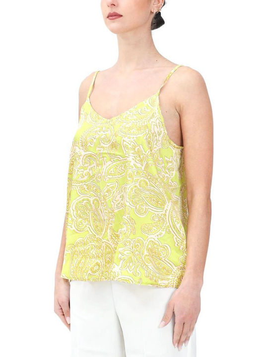 Only Women's Blouse with Straps Green