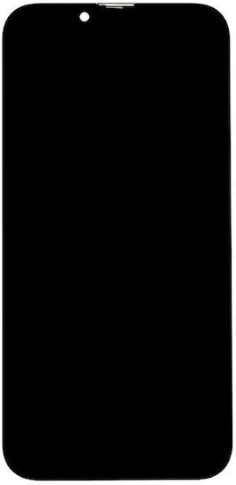 O ecran True Color cu Mecanism Tactil și Cadru pentru iPhone 13 (Negru)