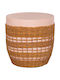Round Side Table Pink M44.5xL44.5xH45cm