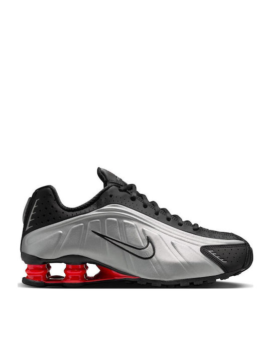 Shox R4 Дамски Сникърси Сребристи
