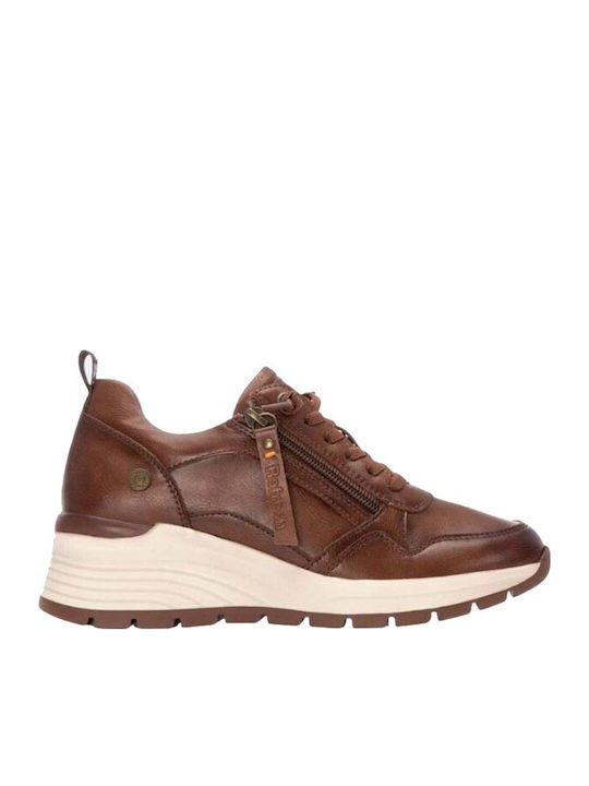 Refresh Γυναικεία Sneakers Κάμελ
