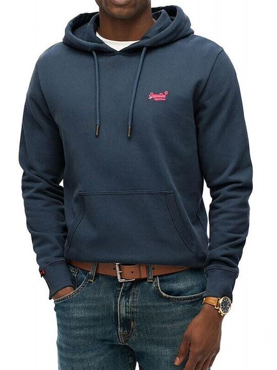 Superdry Φούτερ Stormy Weather Blue