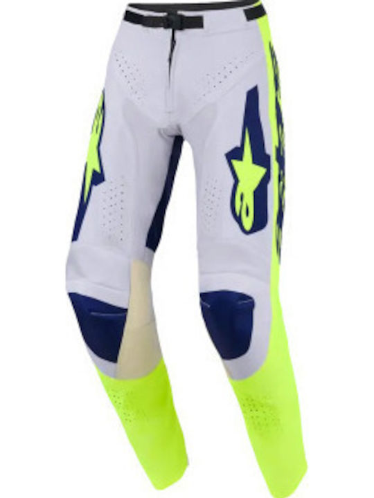 Alpinestars Racer Air Riway Gray Yl Blu Riding Pants