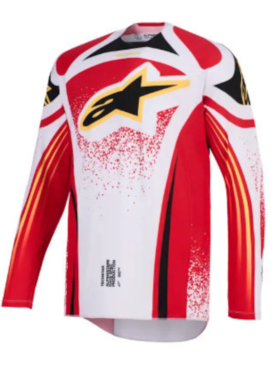 Μπλούζα Μηχανής Alpinestars Techstar Nomur Gray Red Black