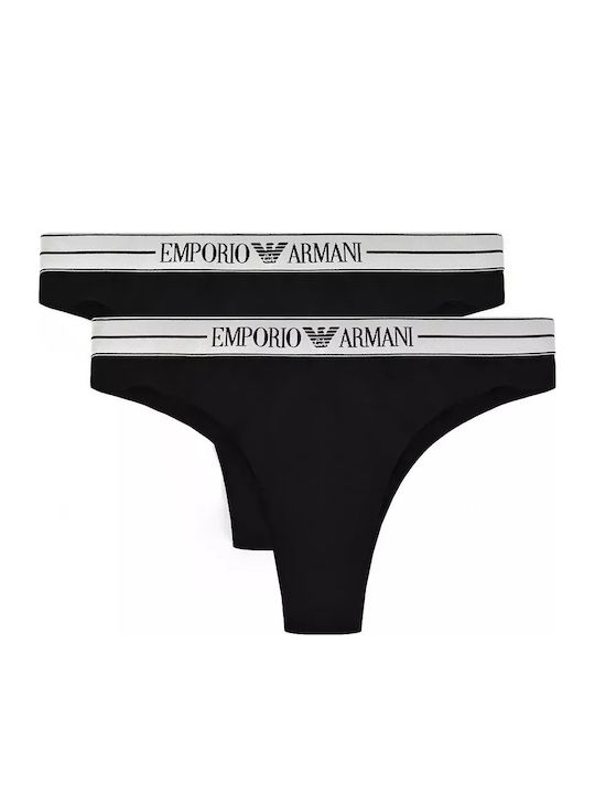 Βαμβακερά Γυναικεία Brazil 2Pack Μαύρο